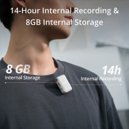 Передатчик DJI Mic 2 Transmitter (White)- фото2