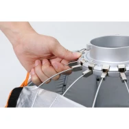 Софтбокс Godox QR-P120 параболический быстроскладной- фото5