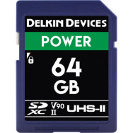 Карта памяти Delkin Devices 64GB POWER UHS-II SDXC (DDSDG200064G)- фото