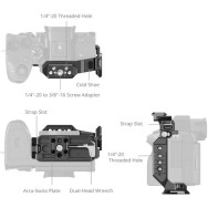 Клетка SmallRig 6023 HawkLock Quick Release Half Cage для Sony a7 V, a7R V, a7 IV- фото3