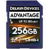 Карта памяти Delkin Devices 256GB ADVANTAGE UHS-I SDXC (DSAV3256)- фото