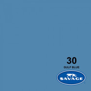 Бумажный фон Savage SA 30-12 GULF BLUE, 2,72х11м- фото2