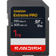 Карта памяти SanDisk 1TB Extreme PRO SDXC UHS-II V90 (SDSDXDE-1T00-GN4IN)- фото