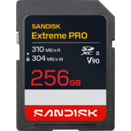 Карта памяти SanDisk 256GB Extreme PRO SDXC UHS-II V90 (SDSDXDE-256G-GN4IN)- фото
