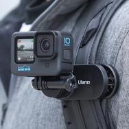 Крепление на рюкзак Ulanzi Go-Quick II Backpack Strap Clip для GoPro- фото2