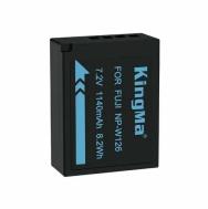 Аккумулятор Kingma NP-W126 (аналог Fujifilm NP-W126, 1140mAh)- фото