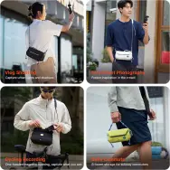Сумка-слинг PGYTECH OneGo Pocket Sling Space Black (P-CB-293)- фото2