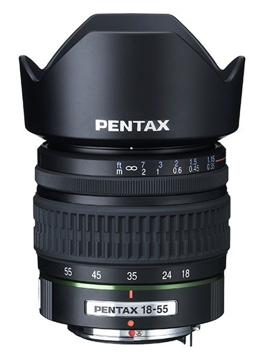 Объектив SMC PENTAX DA 18-55mm f/3.5-5.6 AL WR - фото