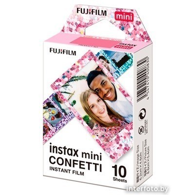 Пленка Fujifilm Instax Mini Confetti (10 шт.) - фото2