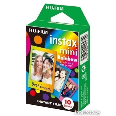 Пленка Fujifilm Instax Mini Rainbow (10 шт.) - фото2