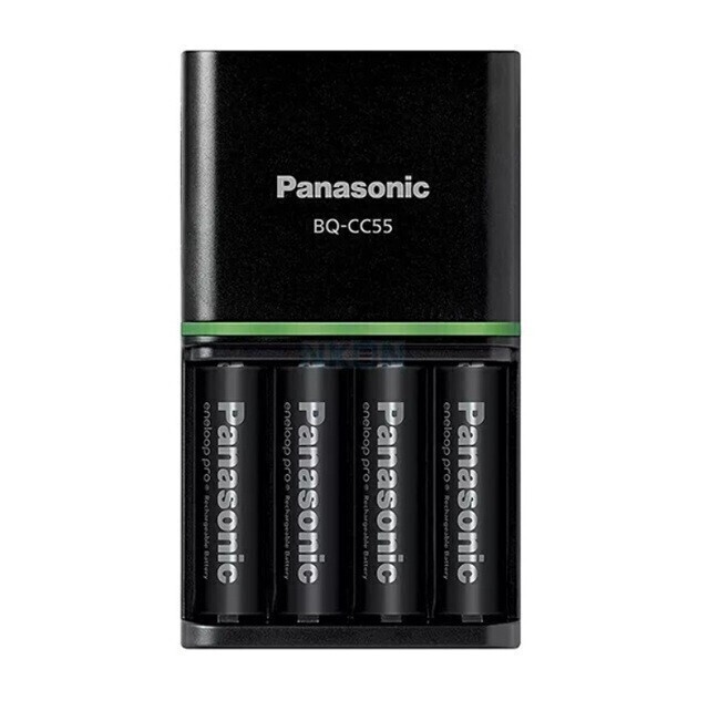 Зарядное устройство Panasonic Smart & Quick (BQ-CC55E) + 4шт. AA 2500mAh- фото2