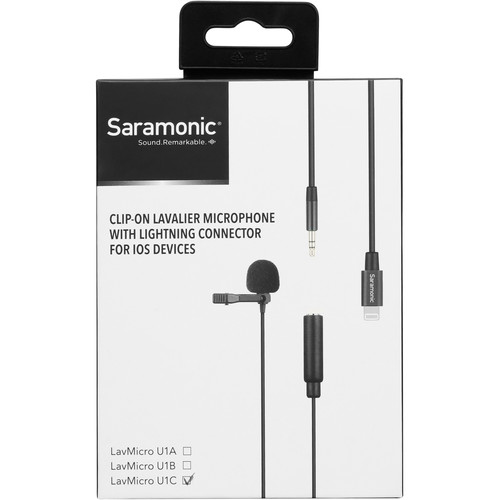 Петличный микрофон Saramonic LavMicro U1C- фото4