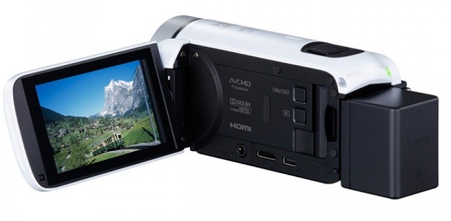 Видеокамера Canon Legria HF R806 White - фото5