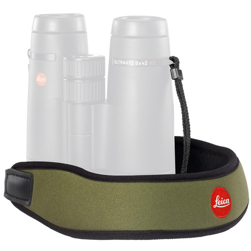 Ремешок для бинокля Leica из неопрена, оливковый - фото