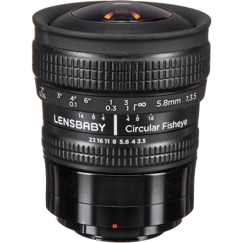 Объектив Lensbaby 5.8mm f/3.5 Circular Fisheye for Fuji X- фото