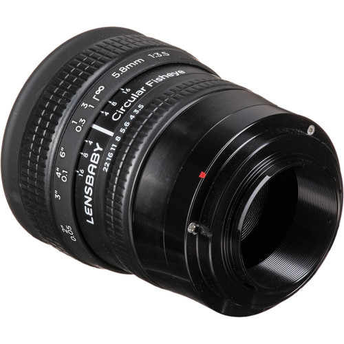 Объектив Lensbaby 5.8mm f/3.5 Circular Fisheye for Sony E- фото6
