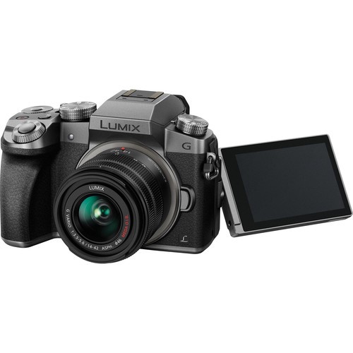 Фотоаппарат Panasonic Lumix G7 Kit 14-42mm Silver (DMC-G7KEE-S) - фото4