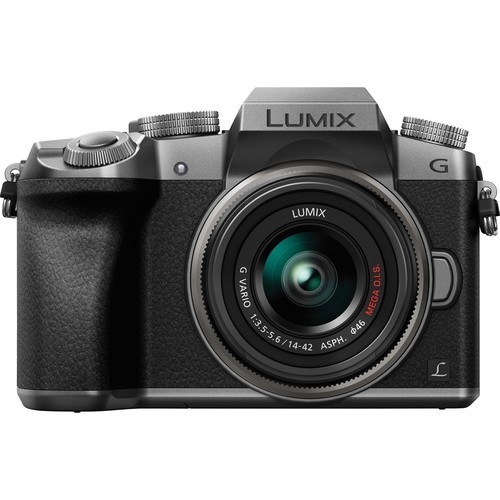 Фотоаппарат Panasonic Lumix G7 Kit 14-42mm Silver (DMC-G7KEE-S)- фото
