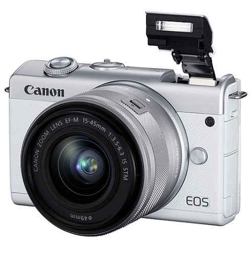 Canon EOS M200 Kit 15-45mm IS STM White - фото3