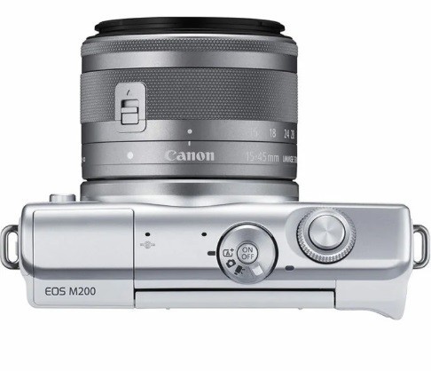 Canon EOS M200 Kit 15-45mm IS STM White - фото4