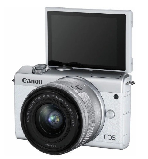 Canon EOS M200 Kit 15-45mm IS STM White - фото6
