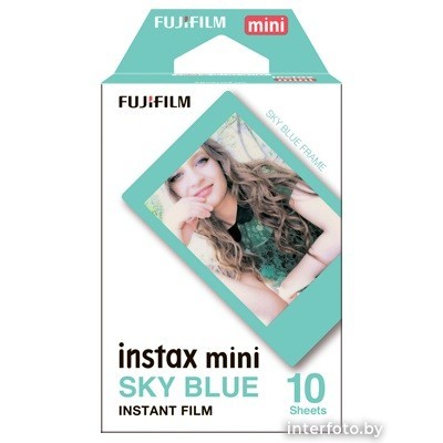 Пленка Fujifilm Instax Mini Sky Blue (10 шт.) - фото
