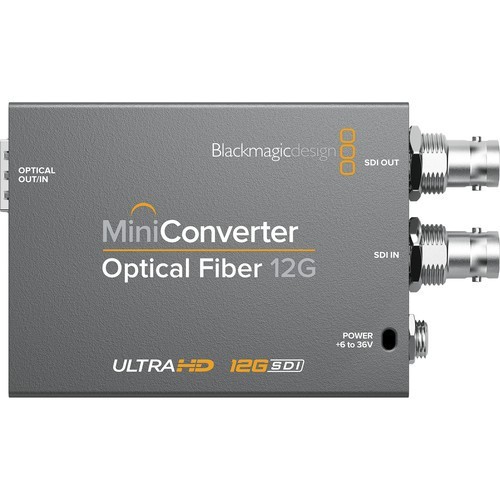 Blackmagic Mini Converter Optical Fiber 12G- фото