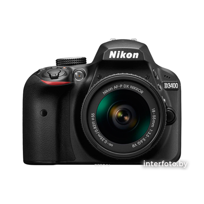Nikon D3400 Kit 18-55mm VR AF-P Black - фото
