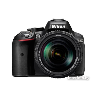 Nikon D5300 Kit 18-140mm VR Black - фото