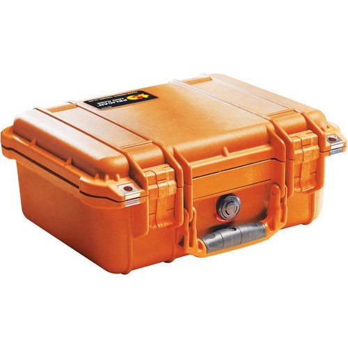 Кейс Peli 1400 Orange с поропластом - фото2