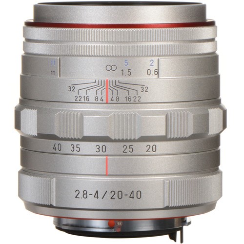 Объектив HD Pentax DA 20-40mm F2.8-4ED Limited DC WR Silver - фото2