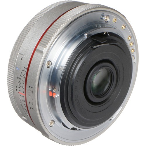 Объектив HD Pentax DA 21mm f/3.2 AL Limited Silver - фото2