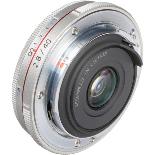 Объектив HD Pentax DA 40mm f/2.8 Limited Silver - фото2
