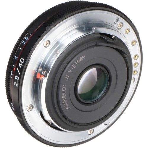 Объектив HD Pentax DA 40mm f/2.8 Limited Black - фото4