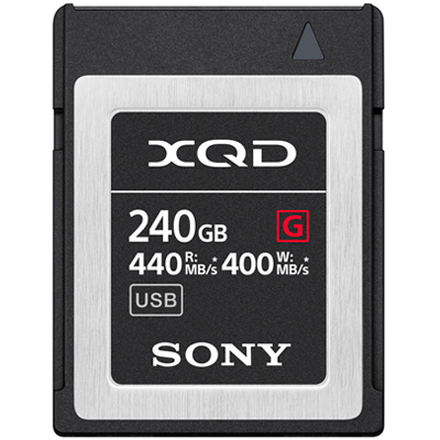 Карта памяти Sony XQD G Series 240Gb (QD-G240F)- фото