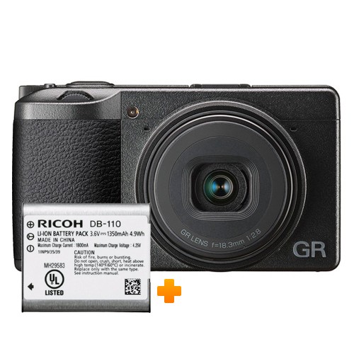 Фотоаппарат Ricoh GR III + доп. батарея DB-110 - фото