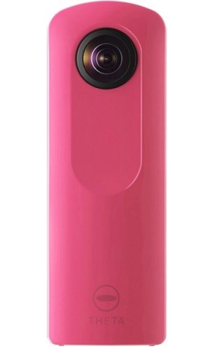Панорамная камера VR 360 Ricoh Theta SC2 (розовая) - фото2