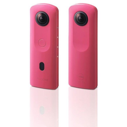 Панорамная камера VR 360 Ricoh Theta SC2 (розовая) - фото4