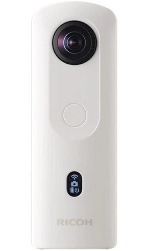Панорамная камера VR 360 Ricoh Theta SC2 (белая) - фото