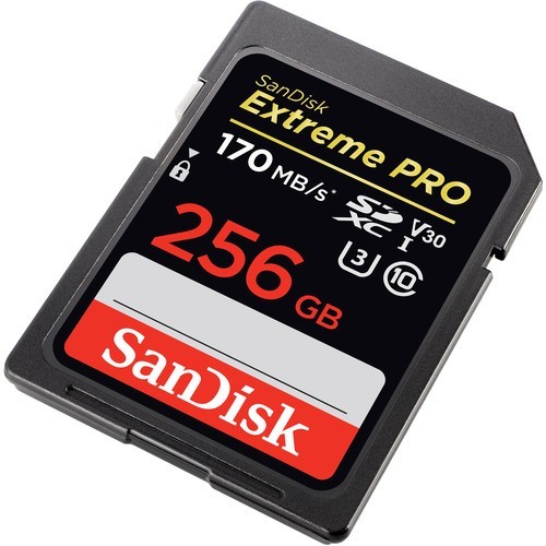 Карта памяти SanDisk Extreme Pro SDXC 256Gb 170MB/s V30 Class 10 (SDSDXXY-256G-GN4IN) - фото4