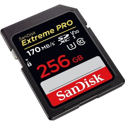 Карта памяти SanDisk Extreme Pro SDXC 256Gb 170MB/s V30 Class 10 (SDSDXXY-256G-GN4IN) - фото2