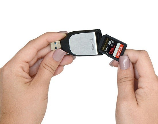 Картридер SanDisk Extreme Pro SD USB 3.0 (SDDR-399-G46) - фото3