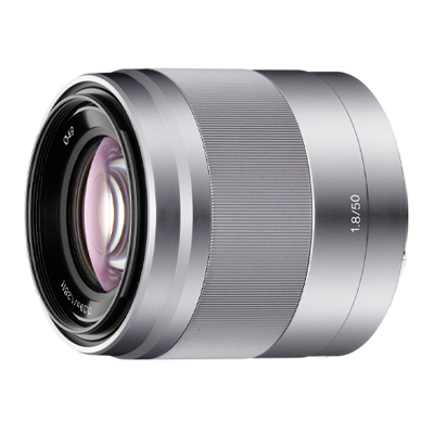 Объектив Sony E 50mm f/1.8 OSS (SEL50F18) Silver - фото