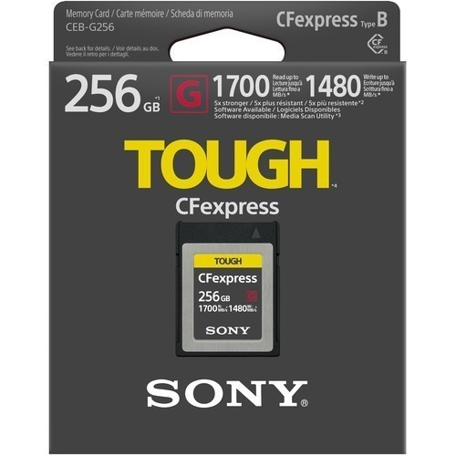 Карта памяти Sony 256Gb CFexpress Type B (CEB-G256) - фото2