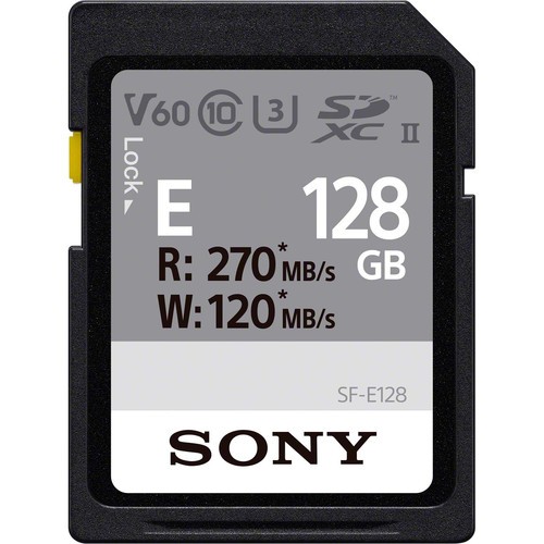 Карта памяти Sony 128Gb SF-E Series (SF-E128)- фото