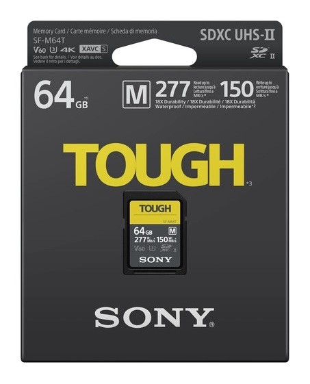 Карта памяти Sony 64GB SF-M Tough (SFM64T) - фото2