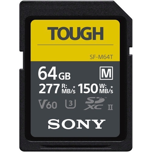 Карта памяти Sony 64GB SF-M Tough (SFM64T) - фото