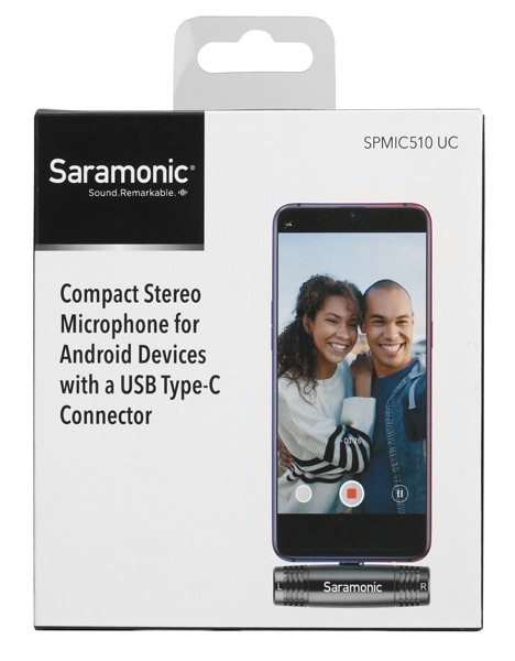 Микрофон Saramonic SPMIC510 UC (Plug & Play Mic) для Android - фото3