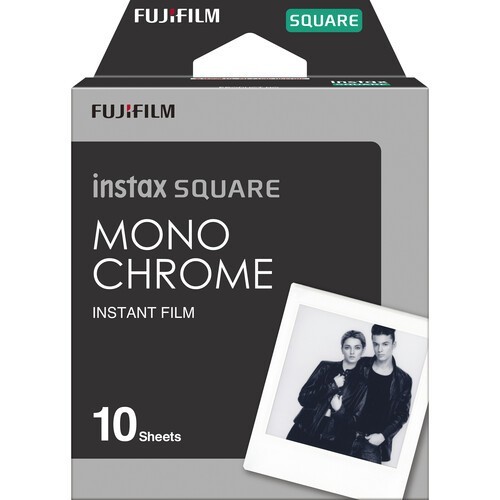Пленка Fujifilm Instax Square Monochrome (10 шт.)- фото