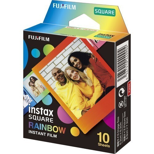 Пленка Fujifilm Instax Square Rainbow (10 шт.) - фото2